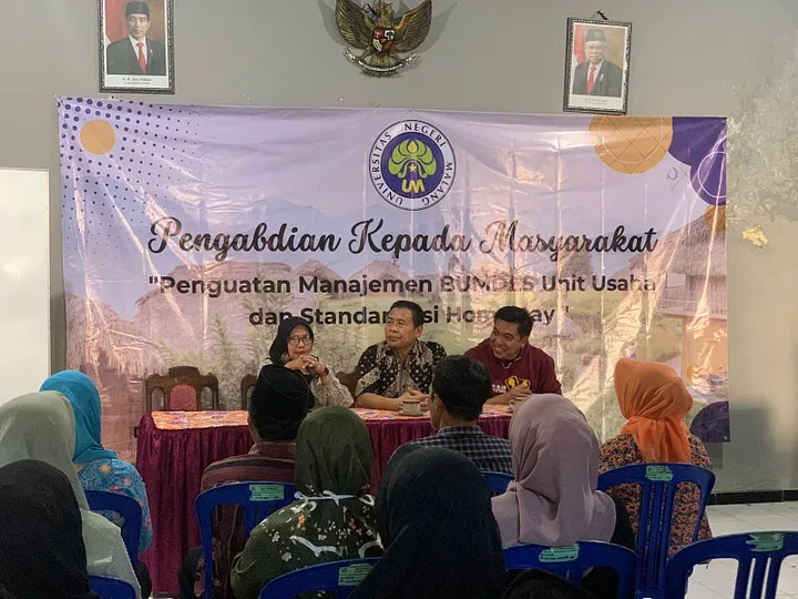 State University of Malang Lecturers Strengthen The Management of Village-Owned Enterprises and Edu-tourism Facilities in Sumberdem Coffee Village To Achieve SDG’s 4