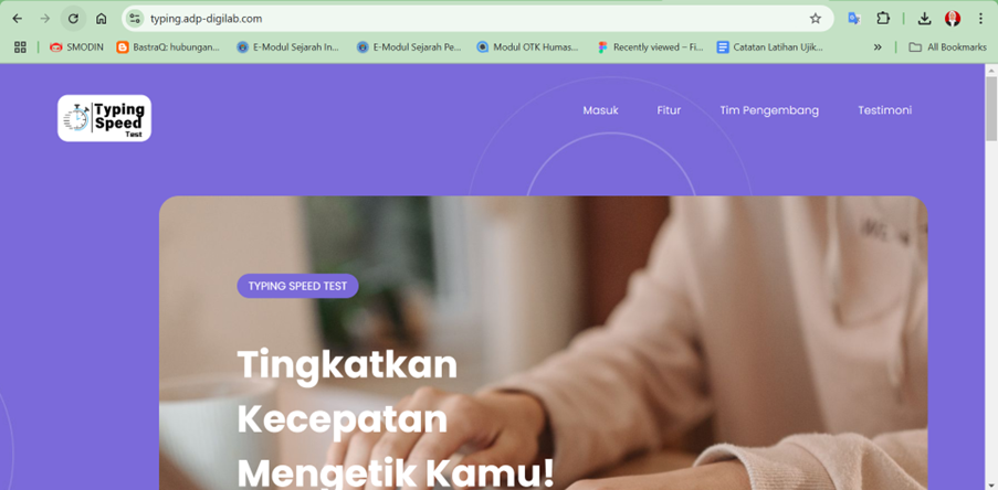 Pengembangan Platform Tes Kecepatan Mengetik Berbasis AI untuk Meningkatkan Keterampilan Siswa Manajemen Perkantoran untuk Mendukung Tujuan SDGs Ke- 4 (Pendidikan Berkualitas)”